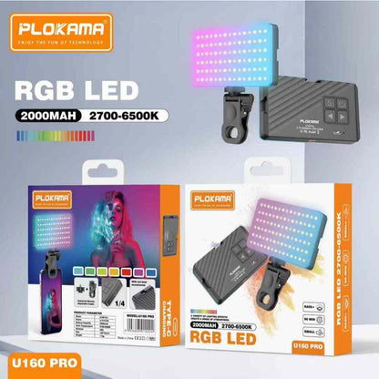 Plokama U160 Pro RGB LED Fill Light