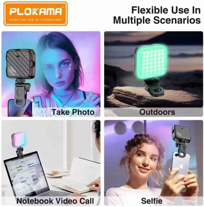 Plokama U80 Pro RGB LED Light for Mobile Phone – Video & Photography