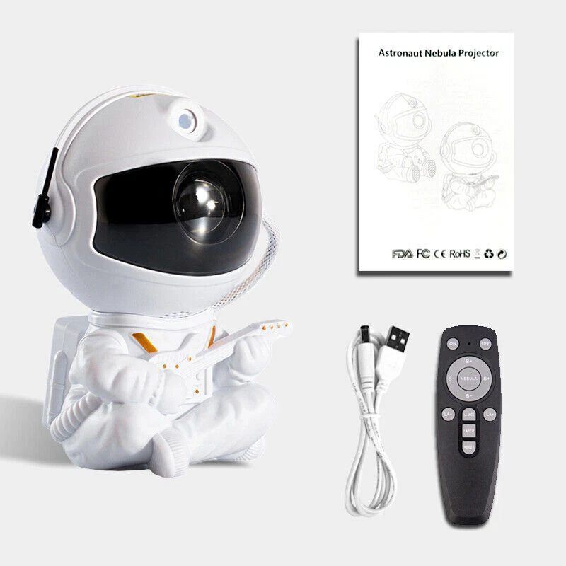 Astronaut Galaxy Star Projector Night Light