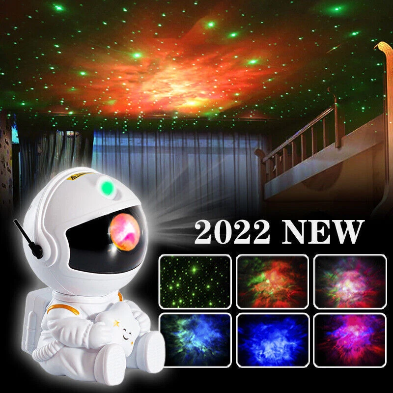 Astronaut Galaxy Star Projector Night Light