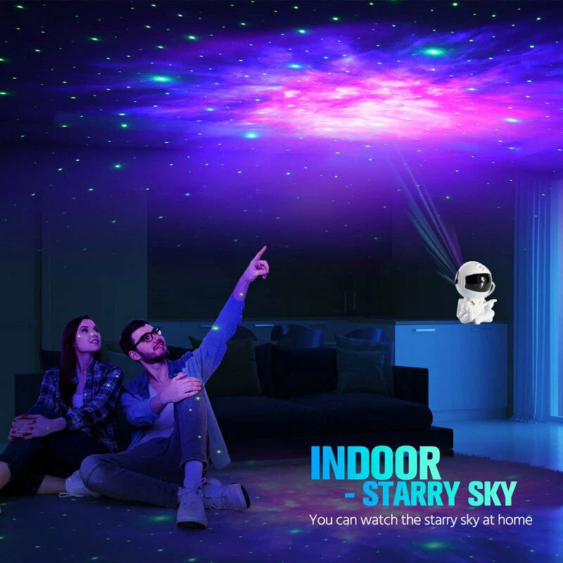 Astronaut Galaxy Star Projector Night Light
