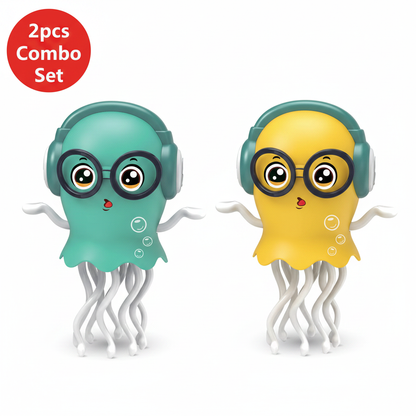 2pcs Combo Set - Green & Yellow Jellyfish Toy