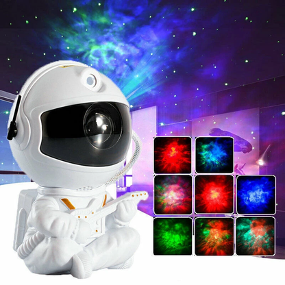 Astronaut Galaxy Star Projector Night Light